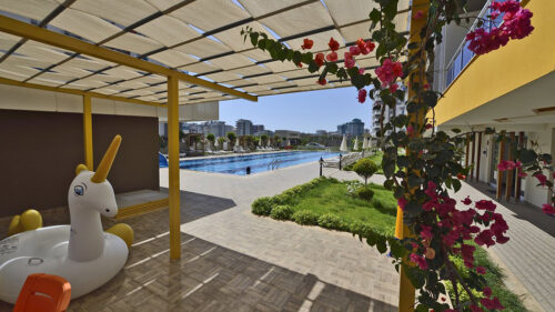 Меблированные апартаменты 2+1 в Goldsun Deluxe