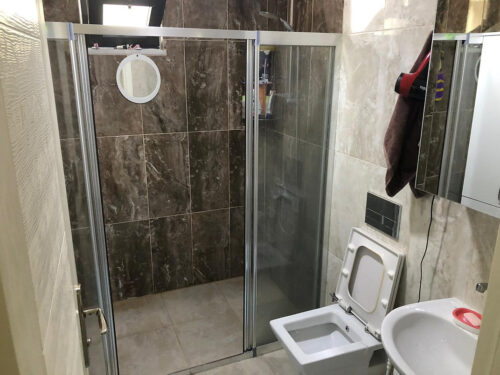 Двухуровневые апартаменты 3+1 в центре Аланьи, 250 м до пляжа!