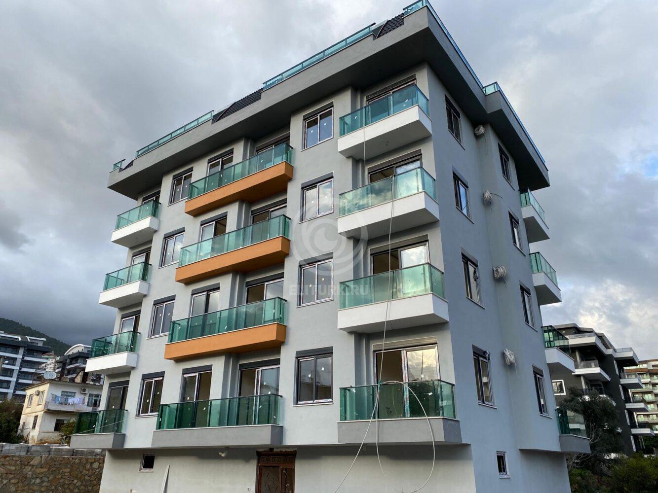 Продажа новой квартиры 1+1 в районе Оба (Алания)