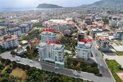 Oba Voyage Garden Residence: роскошный ЖК в Алании, район Оба