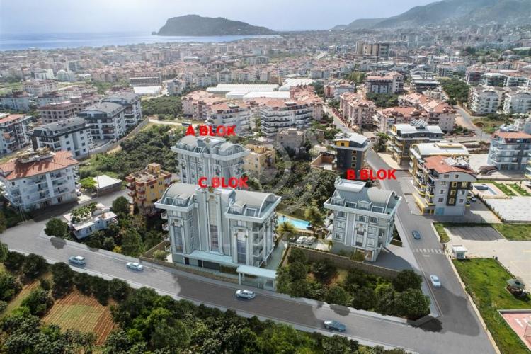 Oba Voyage Garden Residence: роскошный ЖК в Алании, район Оба