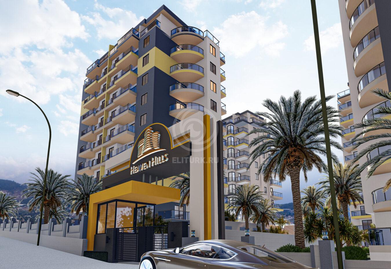 Heaven Hills Residence (Махмутлар, Турция, квартиры для отдыха)