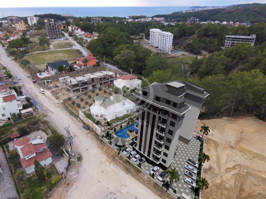 Avsallar Plus Residence: стильные квартиры в Алании, у лесопарка