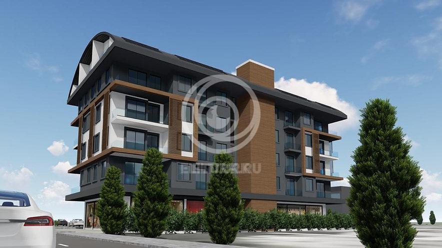 Купить квартиру 1+1 в центре Алании: 300 м от пляжа Кейкубат