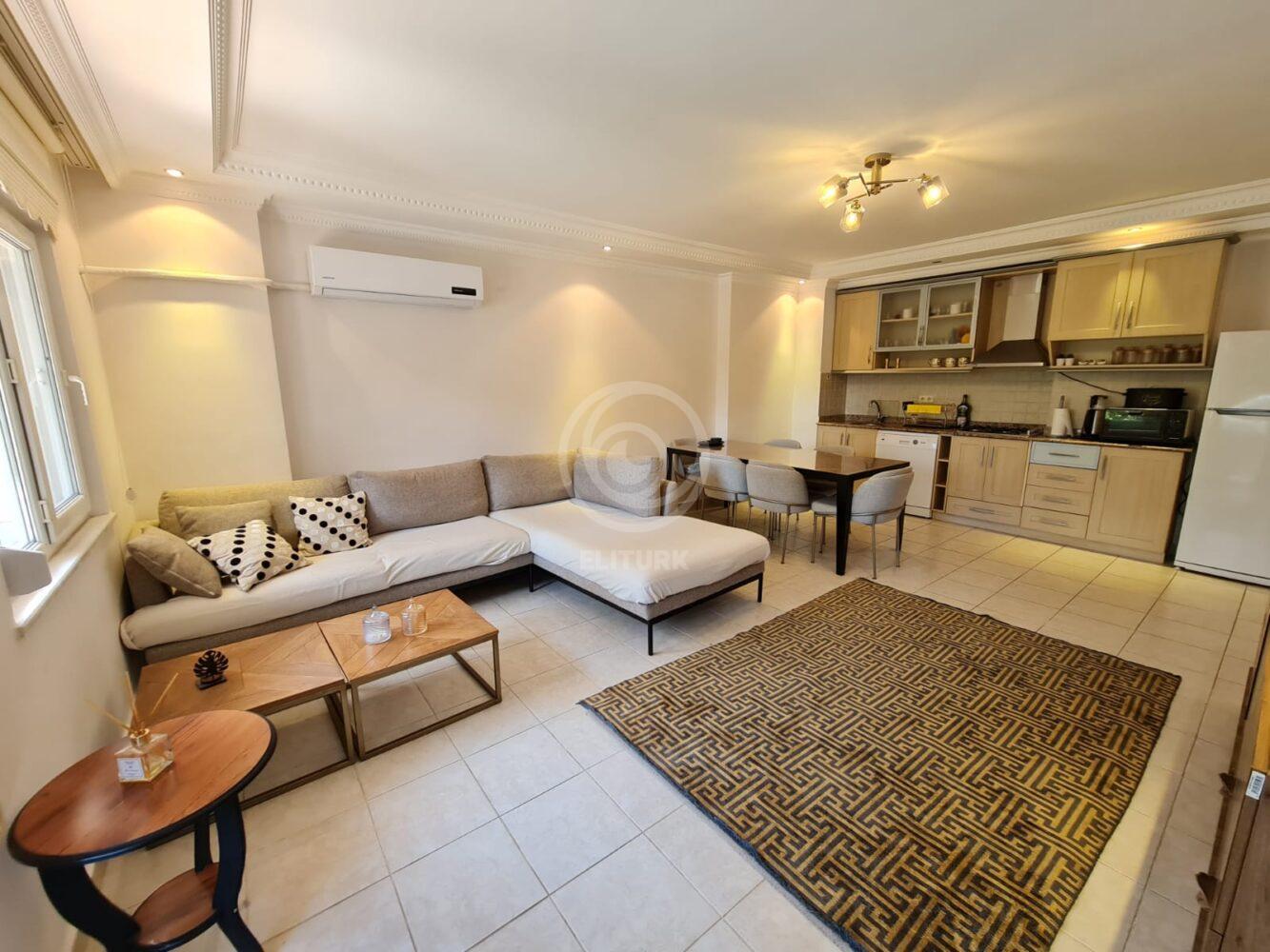 Срочная продажа! Квартира 2+1 в центре Алании, 600 м до Cleopatra Beach