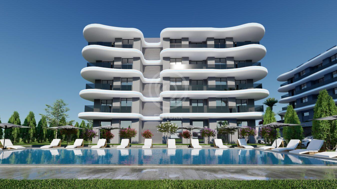 Lotus Seaside Okurcalar: квартиры в Турции на первой линии