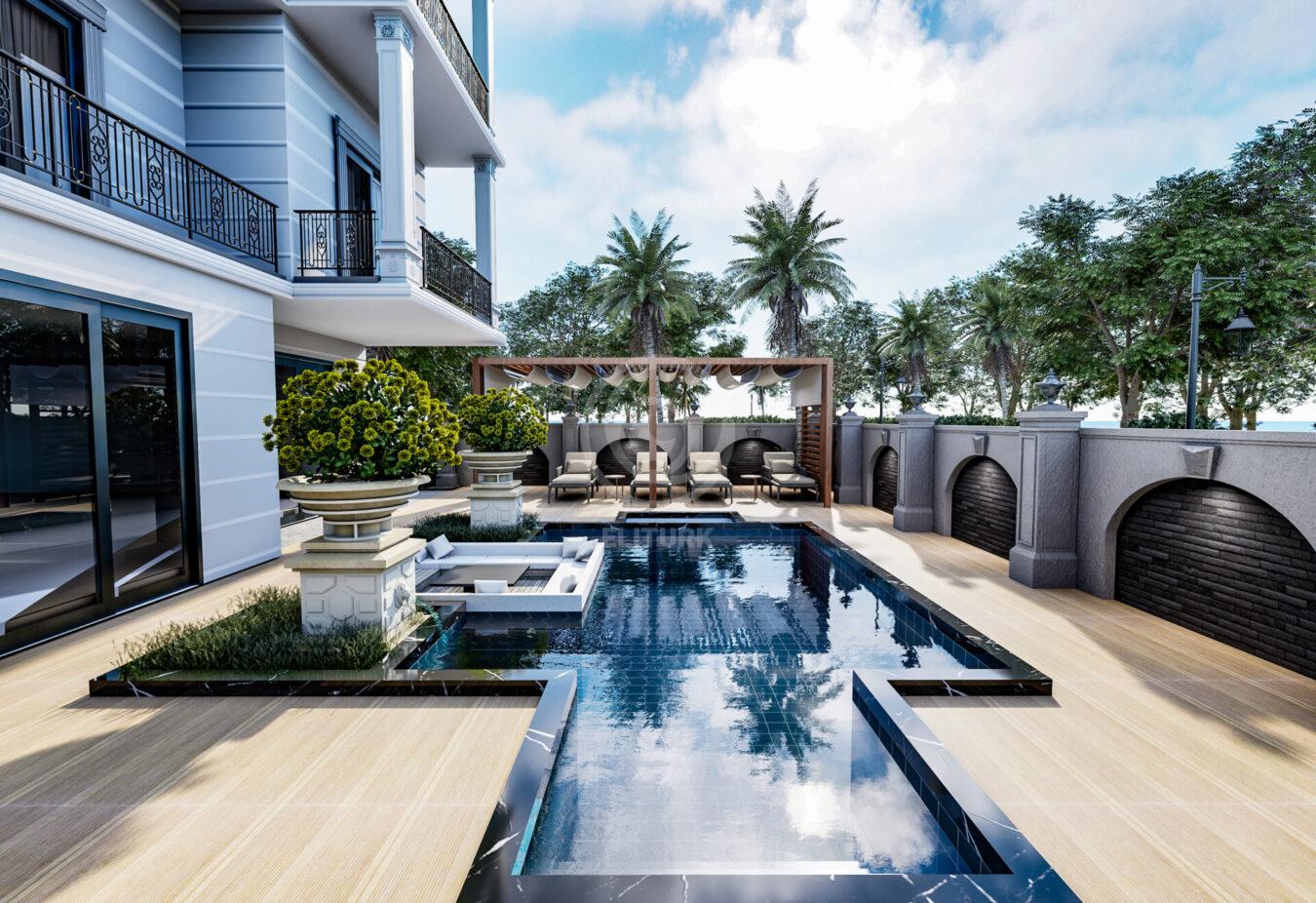 Mediterra Boutique Residence (квартиры в Махмутларе)