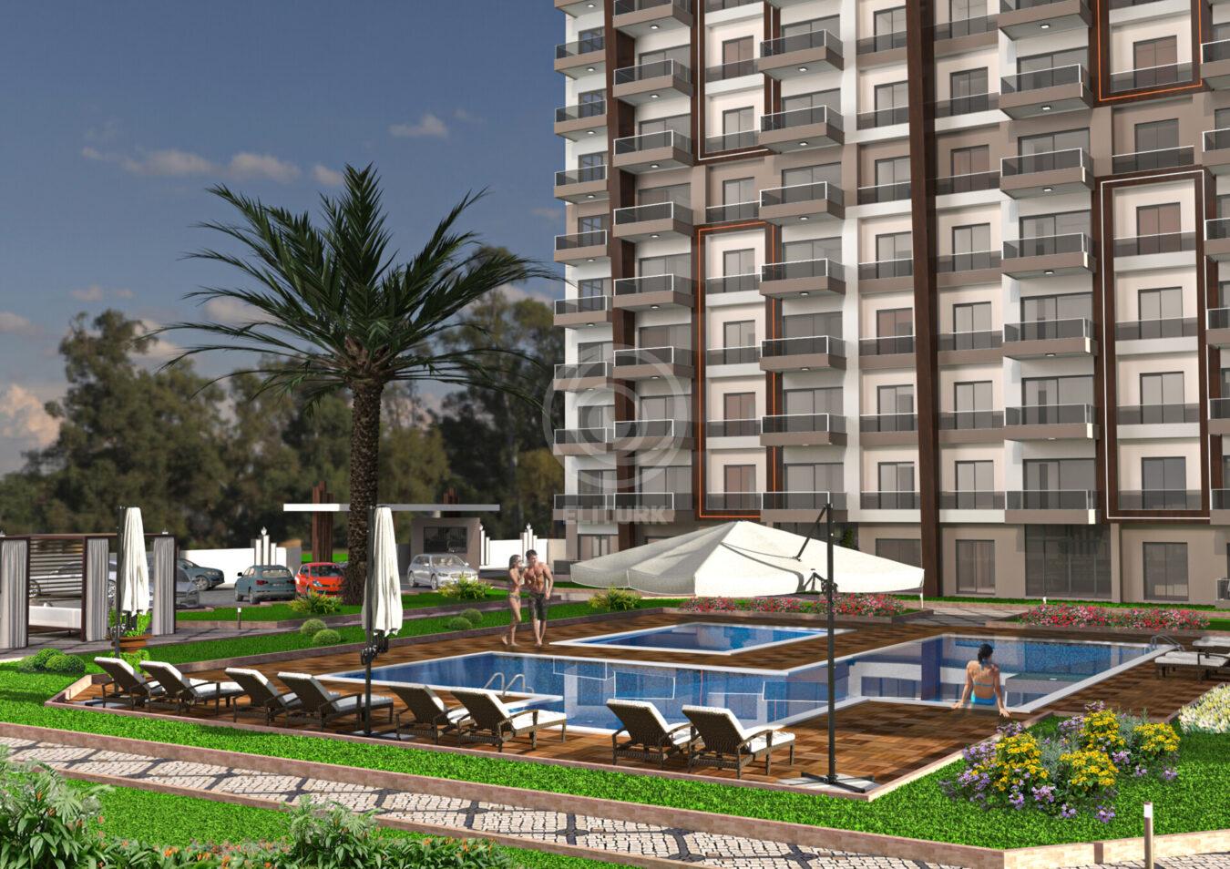 Antares Koru Residence: квартиры в Газипаше, рассрочка 9 месяцев