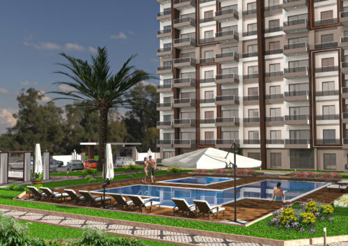 Antares Koru Residence: квартиры в Газипаше, рассрочка 9 месяцев