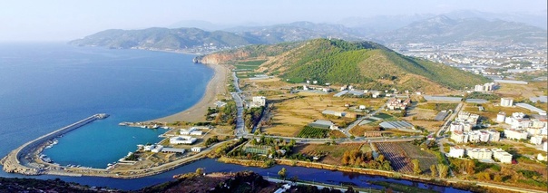 Три крупных, пока еще сельских района у моря в Газипаше