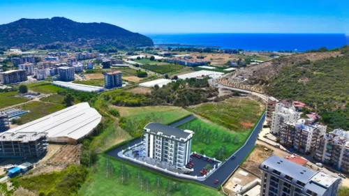 Yazar 10 Residence: большие квартиры в Газипаша