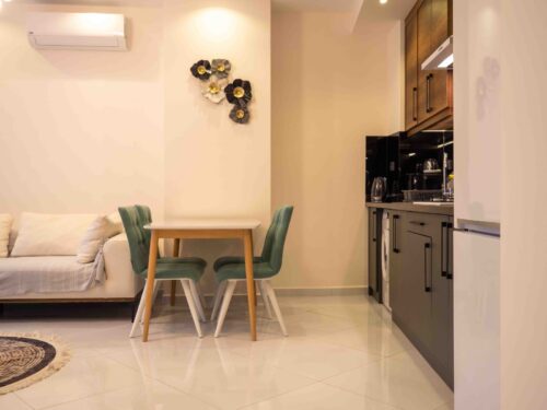 Апартаменты 1+1 с мебелью в Махмутларе Serenity Residence Alanya