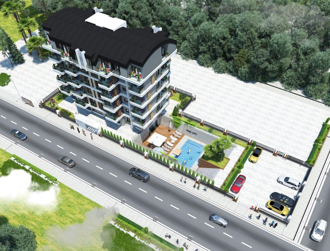 Vera City Residence: квартиры в Турции (Газипаша)