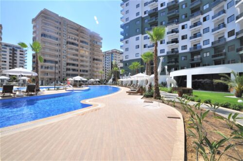 Вторичные объекты в жилом комплексе Serenity Residence Alanya (Махмутлар): роскошные квартиры для отдыха у моря. Турция Аланья Махмутлар
