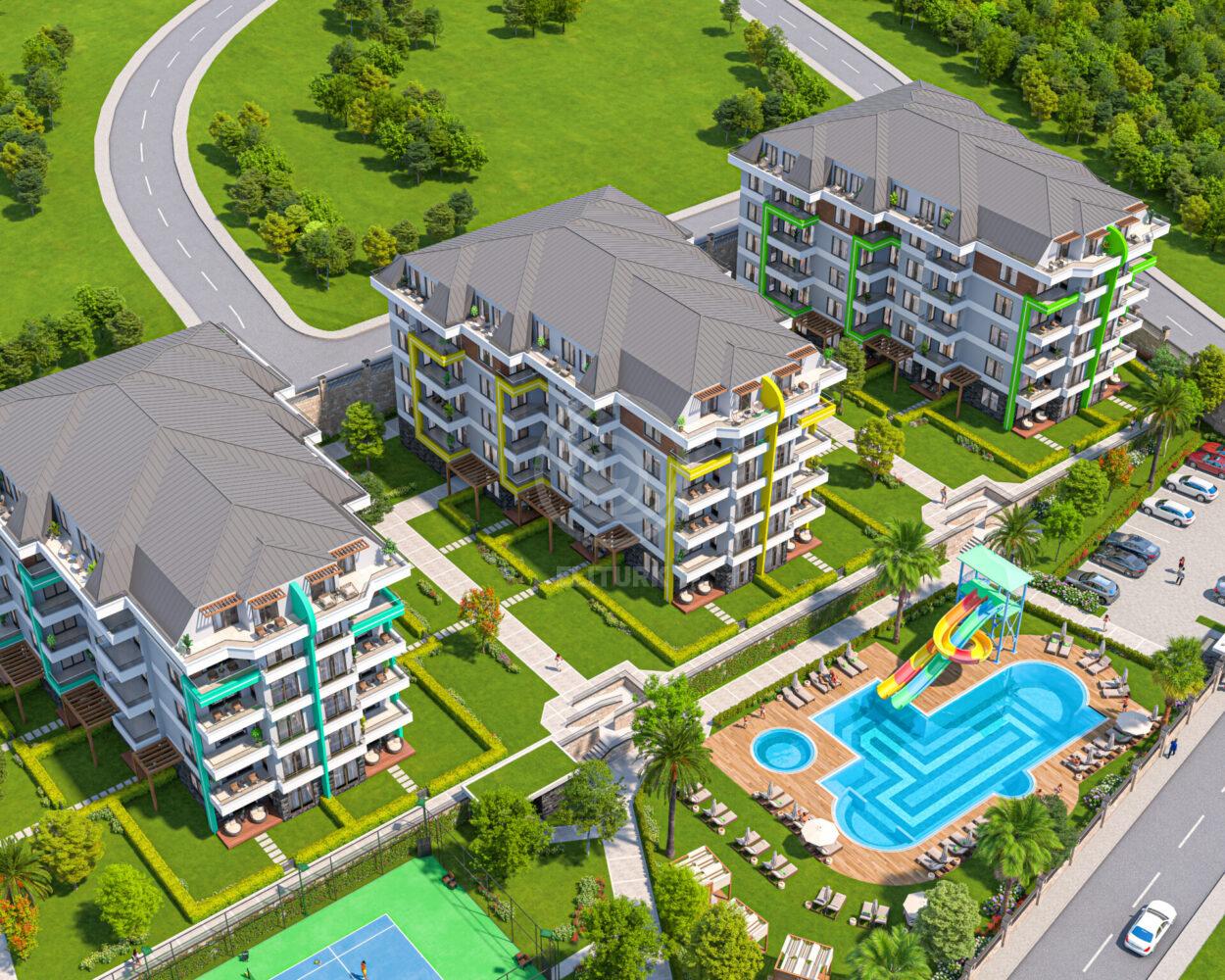 Life Garden Oba (квартиры в рассрочку, Алания, Оба)