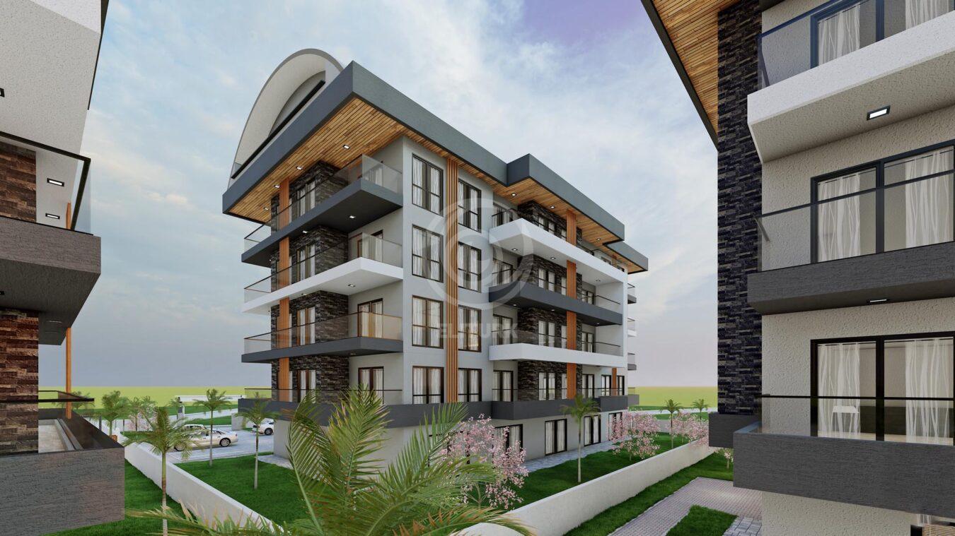Купить квартиру 1+1, в Турции (Sea Pearl Park, в Обе, Алания)