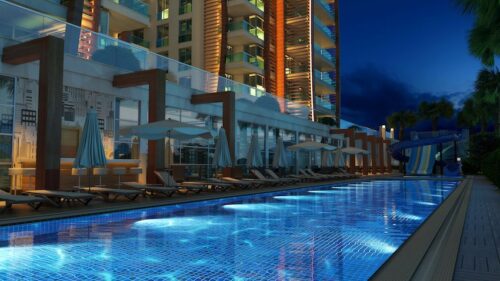Sun Palace Garden (Алания, Тосмур, 300 м до Средиземного моря)