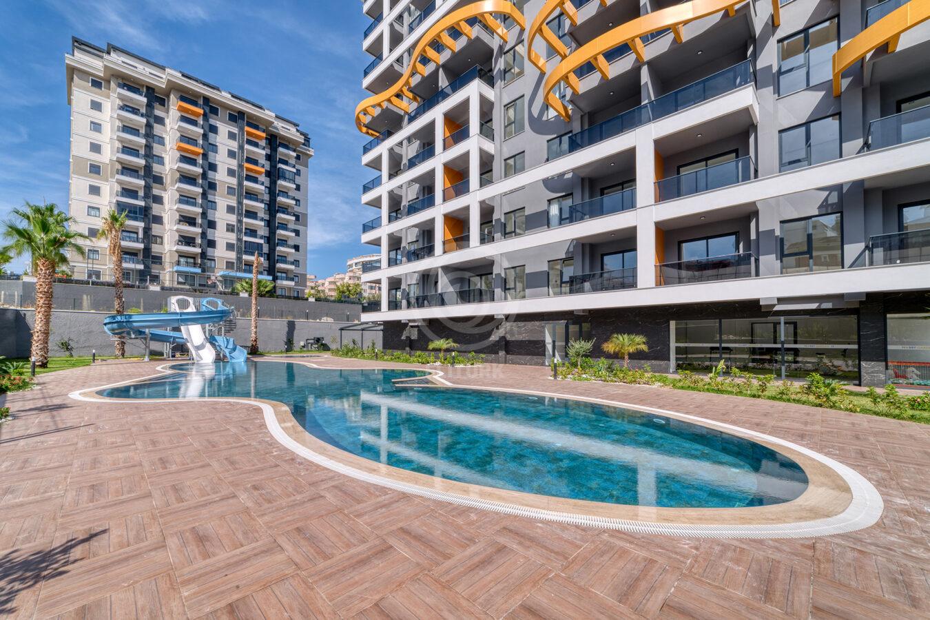 Nobby Garden II residence (Аланья, Турция, квартиры в Авсалларе)