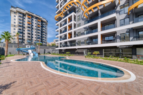 Nobby Garden II residence (Аланья, Турция, квартиры в Авсалларе)