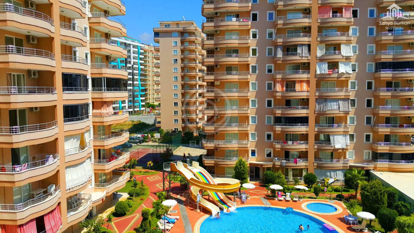 Большая квартира 2+1 в Махмутларе (COUNTRY CLUB)