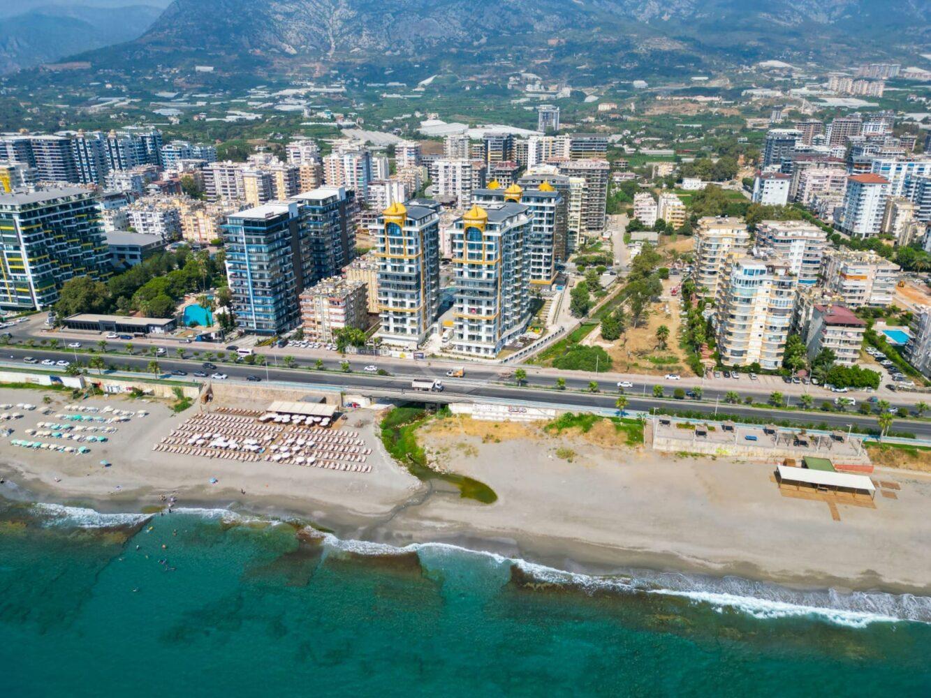 Квартира в Турции на 1 линии моря (CEBECİ TOWERS)