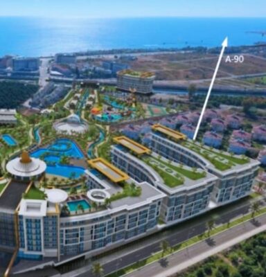 Апартаменты 1+1 в Azura World (вид на море, 85 м2)