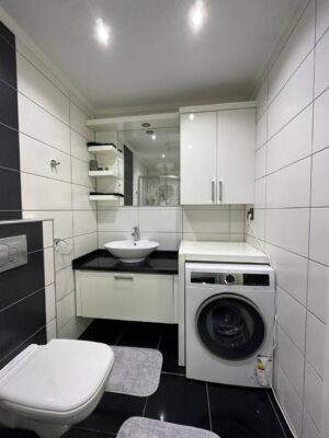 Купить видовую квартиру в Алании, Кестель: 3+1, прямой вид на