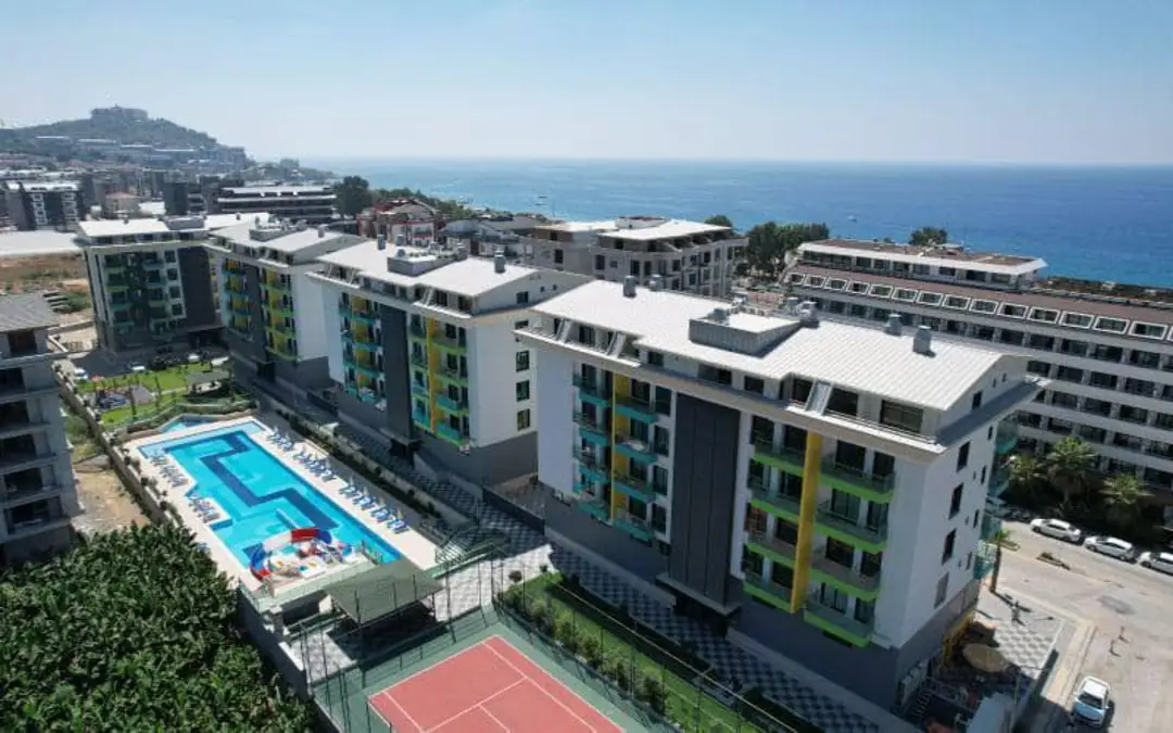 Квартира 1+1 в Алании: Konak Terrase, срочная продажа