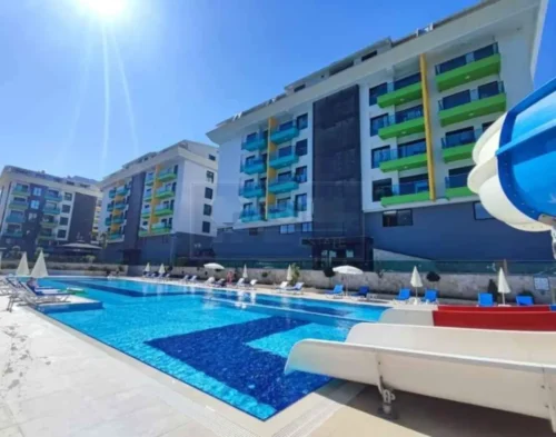 Вторичные объекты в жилом комплексе Konak Terrace Homes (Каргыджак): квартиры в Алании у моря. Турция Аланья Каргыджак