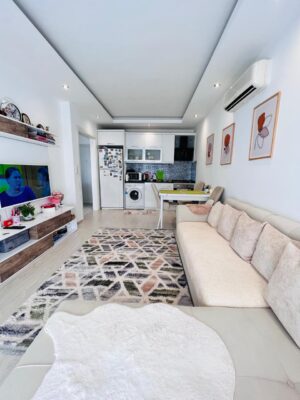 Купить квартиру 1+1 в центре Махмутлара, Алания