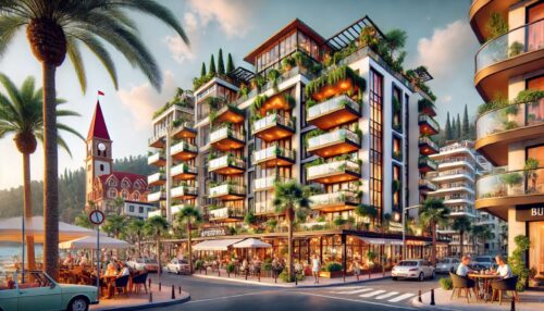 Срочная продажа апарт-отеля в центре Алании (26 номеров, 150 м до моря)