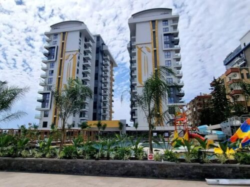Вторичные объекты в жилом комплексе CEBECI TOWERS (Махмутлар, Турция). Турция Аланья Махмутлар