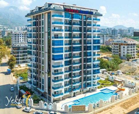 Yekta Blue IV Residence: роскошные квартиры в Махмутлар