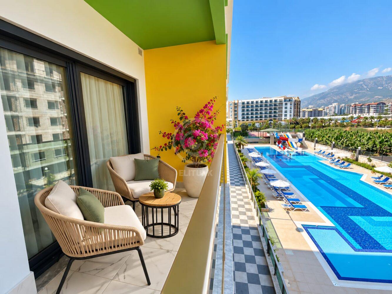 Konak Terrace Homes (Каргыджак): квартиры в Алании у моря