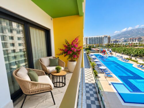 Konak Terrace Homes (Каргыджак): квартиры в Алании у моря