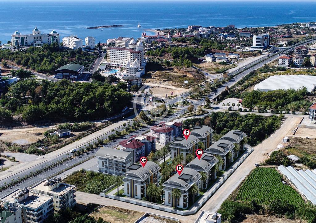 Купить квартиру в Алании у моря: 1+1 в Nirvana Sea Side