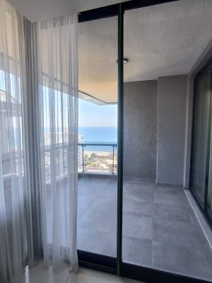 Аренда квартиры 1+1 в Махмутларе, вид на море!
