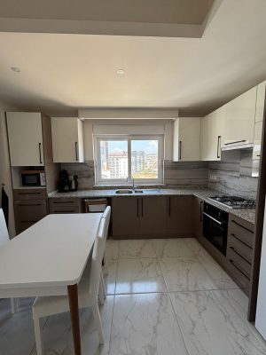 Квартира 2+1 с видом на море в Emerald Paradise (Авсаллар,