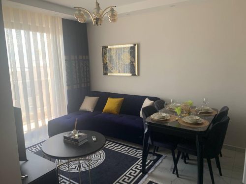 ильная меблированная квартира 1+1 (55 м², 3 этаж) в Махмутларе,