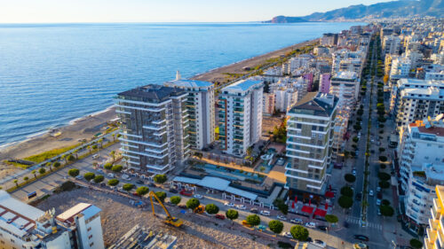 Sonas Prime Residence — квартиры в Махмутларе на 1 линии моря