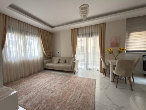 Апартаменты 1+1 с мебелью и техникой, 250 м до пляжа