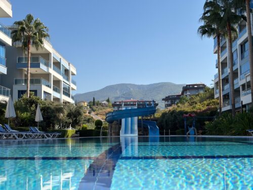 Aura Blue Residence: квартиры в Кестеле, резиденция 5*