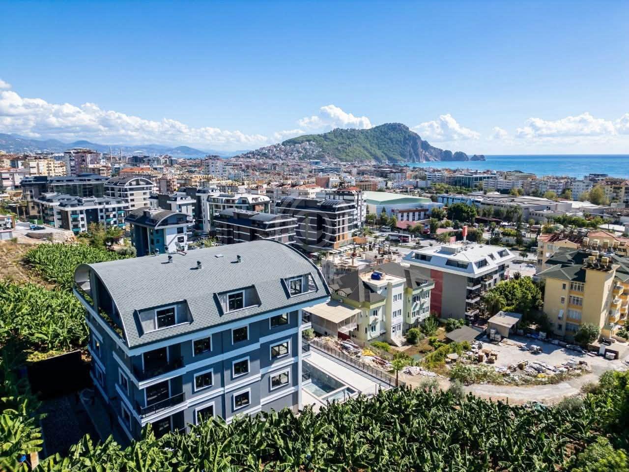 Продажа новой квартиры 1+1 на Клеопатре, 700 м до моря