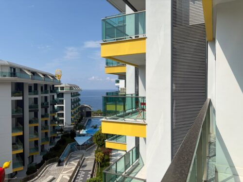 Вторичные объекты в жилом комплексе Konak Seaside Premium: собственный ТЦ и пляж, 1 линия моря (Каргыджак). Турция Аланья Каргыджак