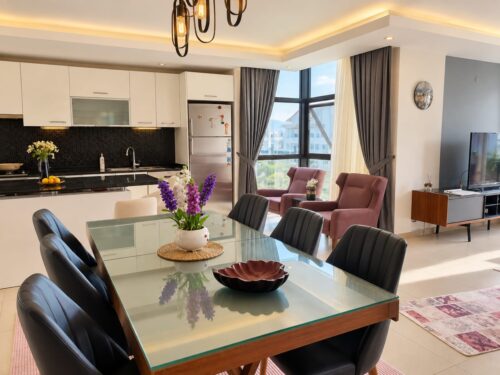 Вторичные объекты в жилом комплексе Aura Blue Residence: квартиры в Кестеле, резиденция 5*. Турция Аланья Кестель