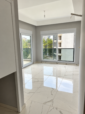 Небольшая квартира 1+1 площадью 50 м² на третьем этаже The